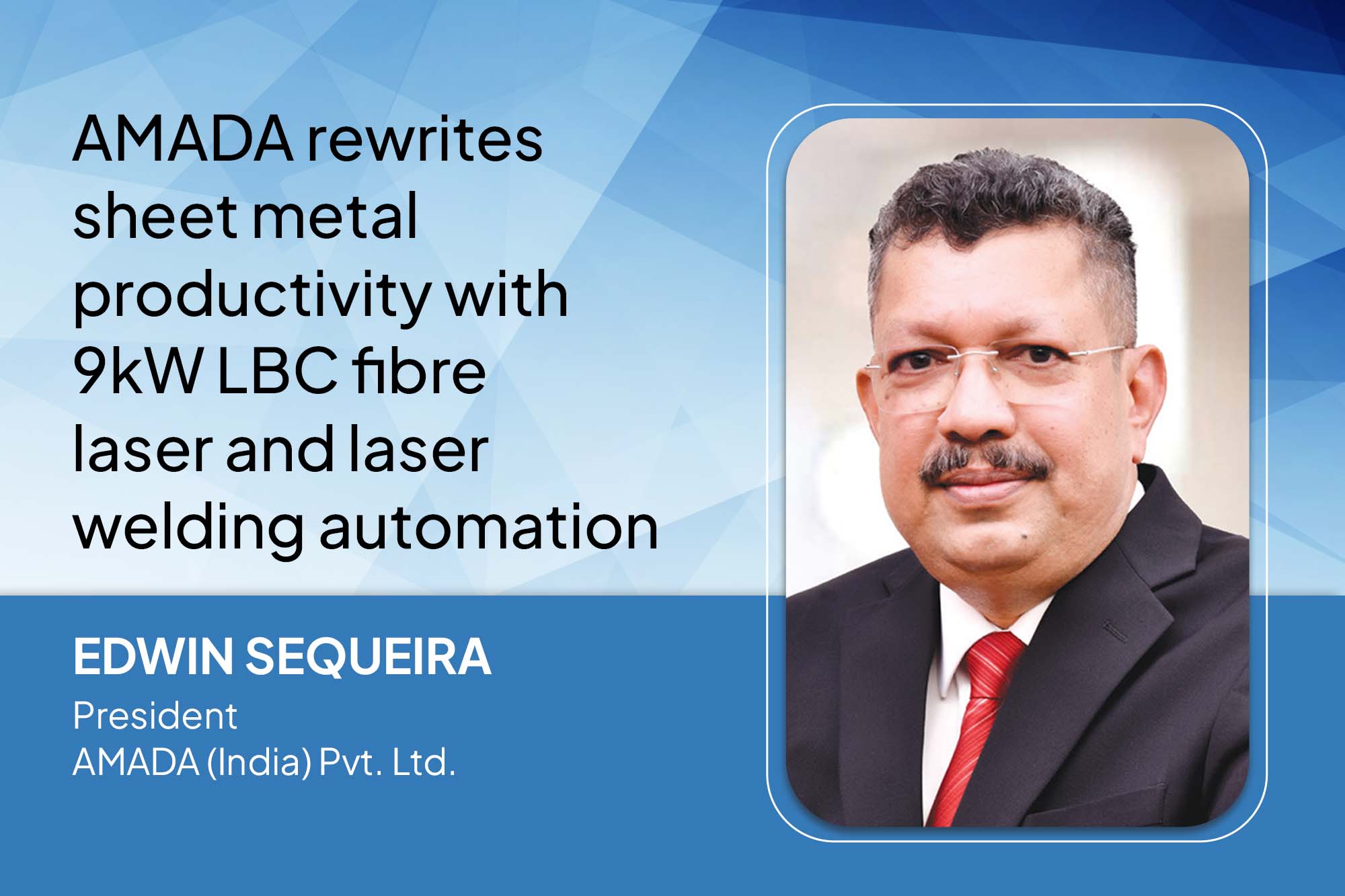 Amada rewrites sheet metal productivity with 9kW LBC fibre laser and VPSS4ie automation