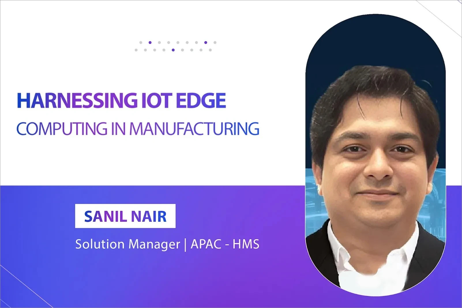 Seamless connectivity for smart manufacturing