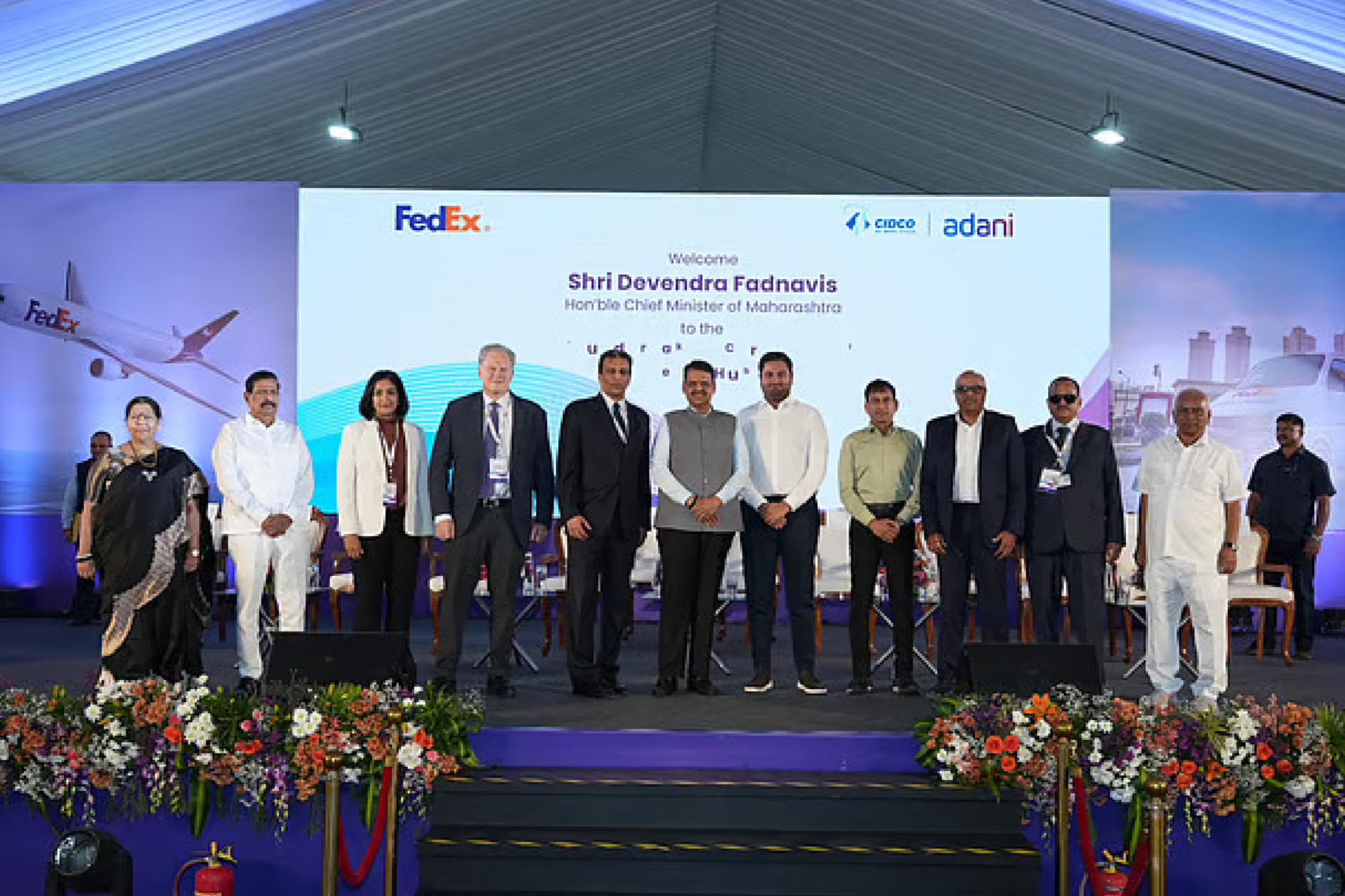 FedEx breaks ground on a fully automated air cargo hub at Navi Mumbai International Airport