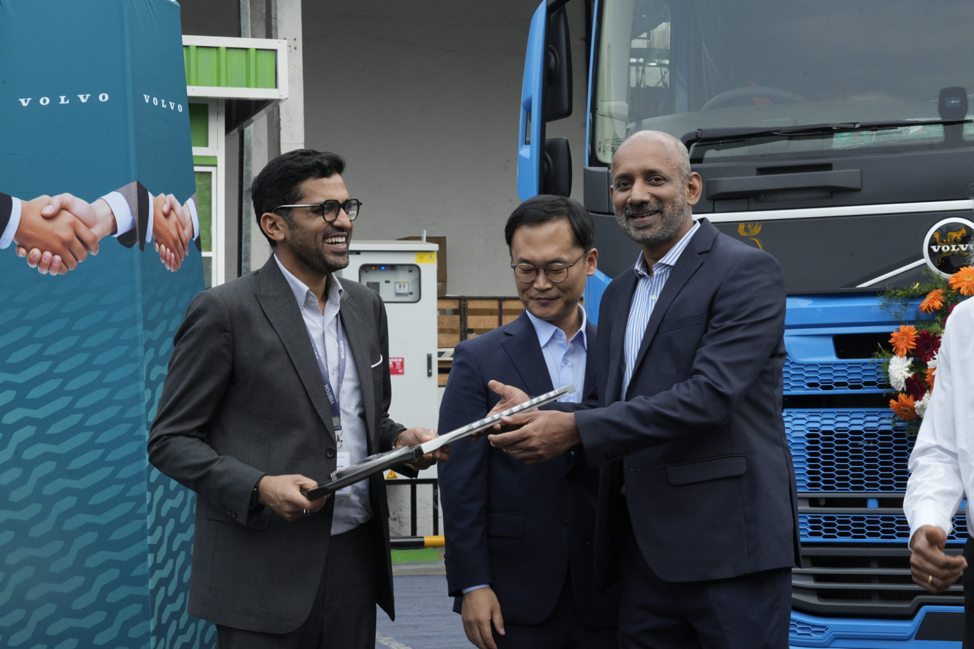 CJ Darcl and Volvo bring heavy-duty electric freight to Indian logistics