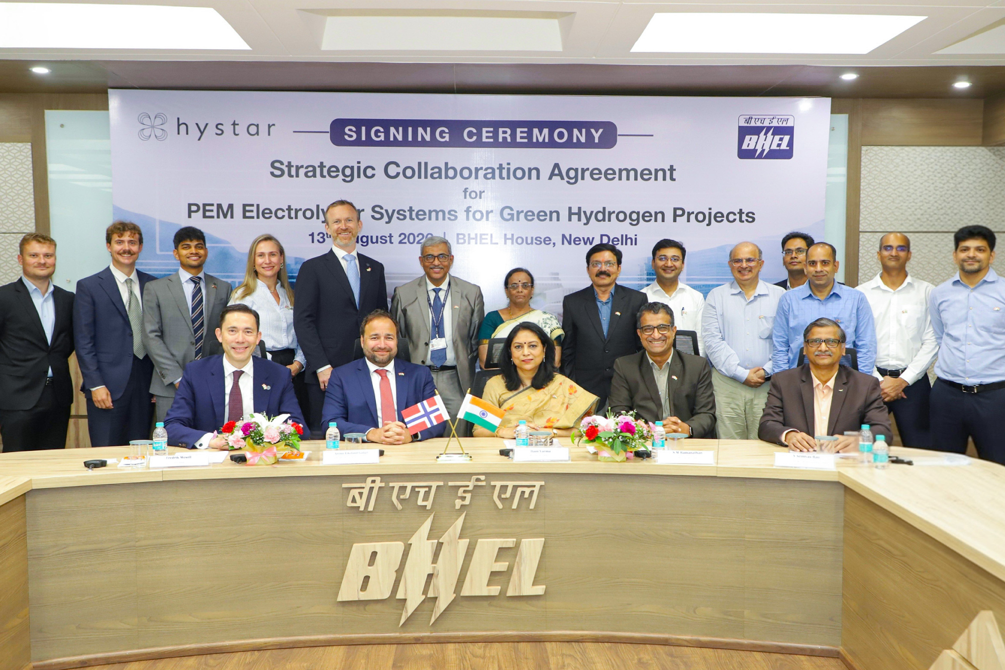 BHEL and Hystar partner to localise PEM electrolyser manufacturing in India