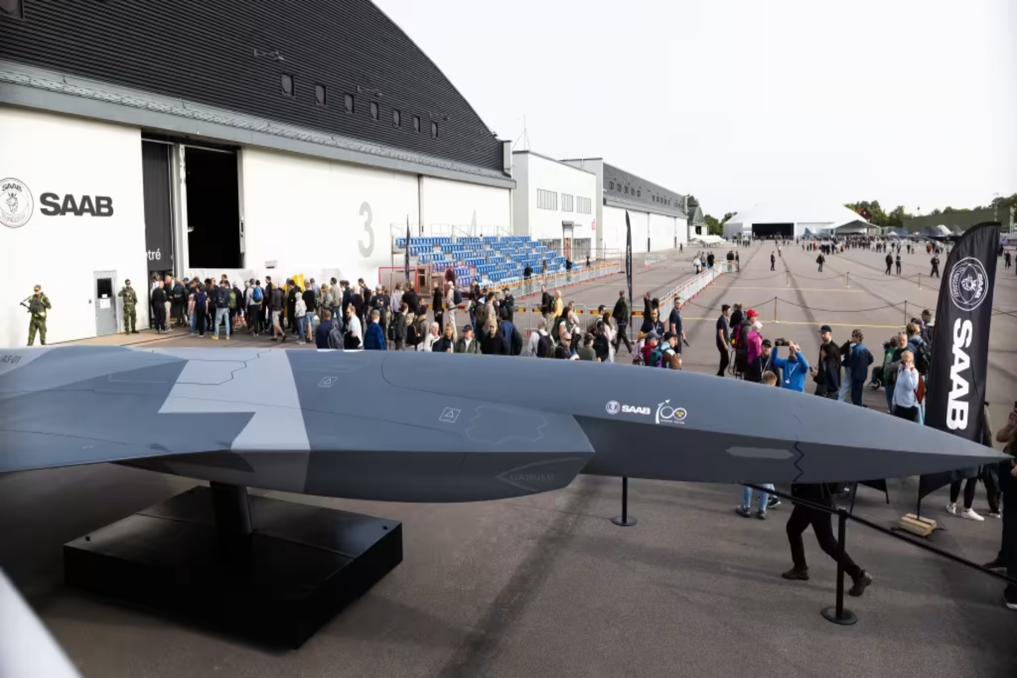 Saab unveils uncrewed combat aircraft concept for next-generation combat aviation