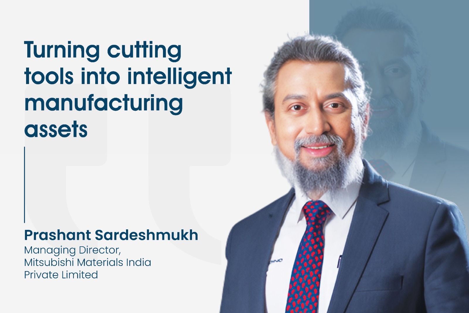 Turning cutting tools into intelligent manufacturing assets
